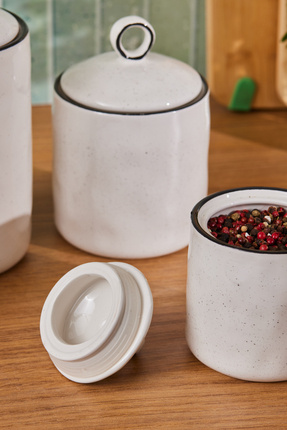 Lina 4'lü Vakumlu Kapaklı Baharatlık/baharat Takımı 377CSERI Image 3