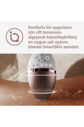 Lumea BRI950/02 Lazer Epilasyon Yüz+Vücut+Hassas Bölge Kullanımı, SkinAI Image 8