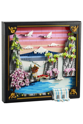 ® Art Japon Kiraz Çiçeği Manzarası 31218 – Yetişkinler için Model Yapım Seti (1892 Parça) Image 1