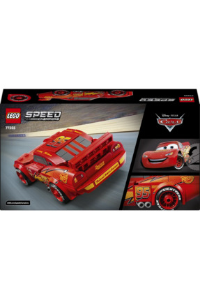 ® Speed Champions | Şimşek McQueen 77255 – 9+ Yaratıcı Oyuncak Yapım Seti (270 Parça) Image 9