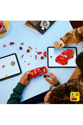 ® Speed Champions | Şimşek McQueen 77255 – 9+ Yaratıcı Oyuncak Yapım Seti (270 Parça) Image 5