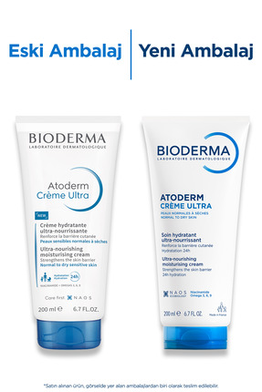 Atoderm Cream Ultra Normal ve Kuru Ciltler için Nemlendirici Yüz ve Vücut Bakım Kremi 200 ml Image 1