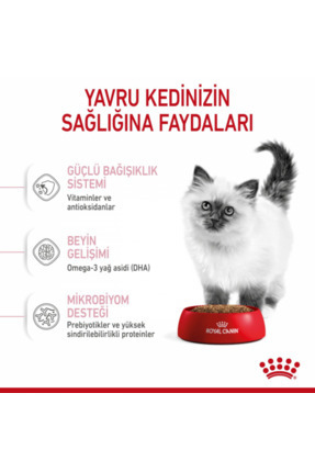 Kitten Yavru Kediler Için Kuru Kedi Maması 2kg Image 4