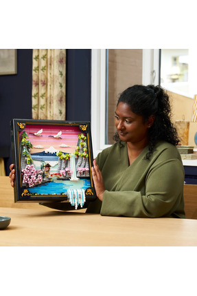 ® Art Japon Kiraz Çiçeği Manzarası 31218 – Yetişkinler için Model Yapım Seti (1892 Parça) Image 6