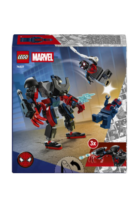 ® ǀ Marvel Miles Morales Robotu vs. Örümcek Adam 2099 76337 - 6+ Oyuncak Yapım Seti (135 Parça) Image 1