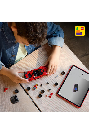 ® Speed Champions Ferrari SF90 XX Stradale Spor Araba 77254 - 9+ Oyuncak Yapım seti (339 Parça) Image 4