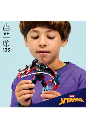 ® ǀ Marvel Miles Morales Robotu vs. Örümcek Adam 2099 76337 - 6+ Oyuncak Yapım Seti (135 Parça) Image 4