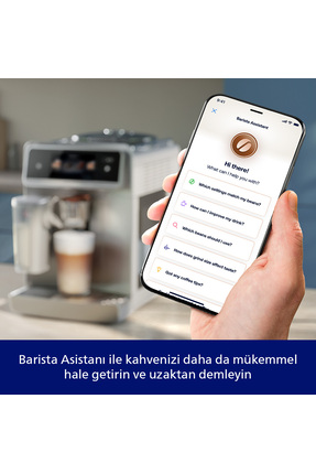 8000 Serisi LatteGo Pro Café Aromis Kahve Makinesi, Evde Kafe Kalitesi, 54 farklı içeçek, EP8757/20 Image 5