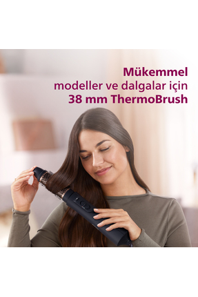 Saç Şekillendirme Ve Kurutma Seti Bha530/00,argan Yağı Seramik Kaplama, 5 Aparat,3 Isı Ve Hız Ayarı Image 5