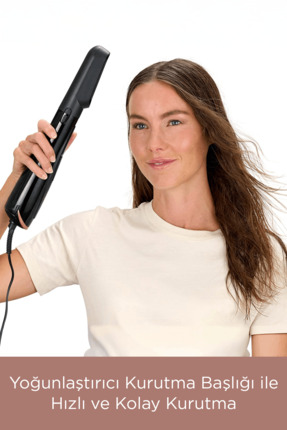 Perfect Finish 1000W 220 Derece 2 Isı Ayarlı 4 Başlıklı Hava Üflemeli Saç Şekillendirici Seti AS126E Image 7