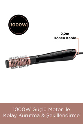 Perfect Finish 1000W 220 Derece 2 Isı Ayarlı 4 Başlıklı Hava Üflemeli Saç Şekillendirici Seti AS126E Image 1