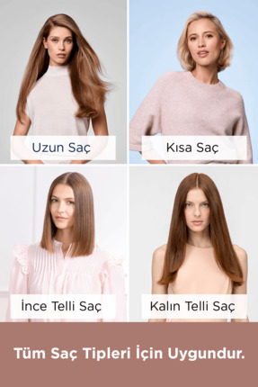 Perfect Finish 1000W 220 Derece 2 Isı Ayarlı 4 Başlıklı Hava Üflemeli Saç Şekillendirici Seti AS126E Image 11