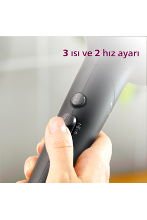 Saç Kurutma Makinesi Bhd510/00,iyonik Bakım,3 Isı Ve 2 Hız Ayarı,2300w Image 5