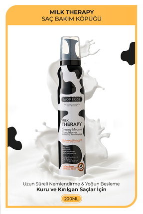Milk Therapy Kremsi Saç Köpüğü 200 ml Image 0