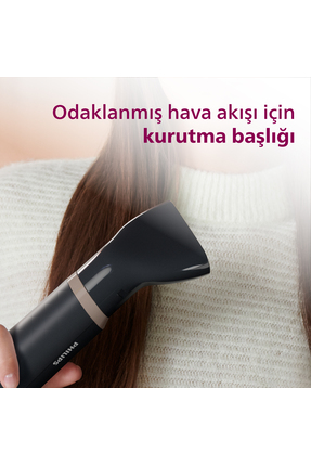 Saç Şekillendirme Ve Kurutma Seti Bha301/00,argan Yağı Seramik Kaplama, 3 Aparat,3 Isı Ayarı Image 5