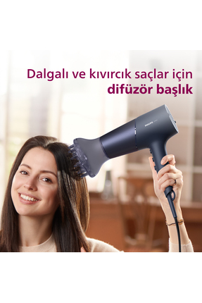 Saç Kurutma Makinesi Bhd510/00,iyonik Bakım,3 Isı Ve 2 Hız Ayarı,2300w Image 3