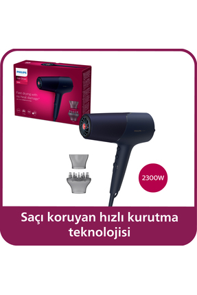 Saç Kurutma Makinesi Bhd510/00,iyonik Bakım,3 Isı Ve 2 Hız Ayarı,2300w Image 0