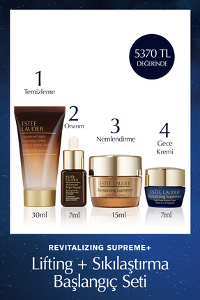 Revitalizing Supreme+ Lifting+Sıkılaştırma Seti-Serum 7ml+ Temizleme 30ml+ Gece Kremi 7ml+ Krem 15ml Image 0