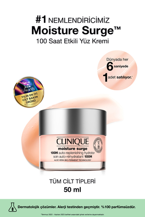 Moisture Surge™ 100 Saat Etkili Nemlendirici Yüz Kremi 50ml | Aloe Vera Bioferment, Hyalüronik Asit Image 0