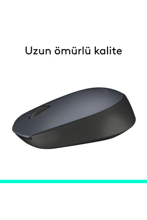 M170 USB Alıcılı Kablosuz Kompakt Mouse, Gri 910-004642 Image 4