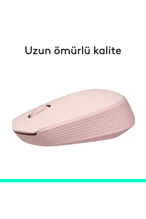 M171 USB Alıcılı Kablosuz Kompakt Mouse, Pembe 910-006865 Image 4