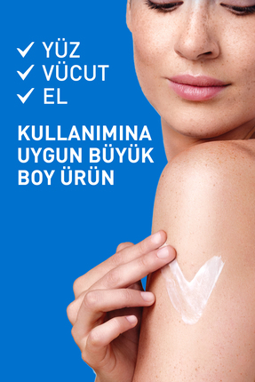 Kuru Ciltler için Seramid & Hyalüronik Asit İçeren Nemlendirici Yüz ve Vücut Kremi 340gr Image 5