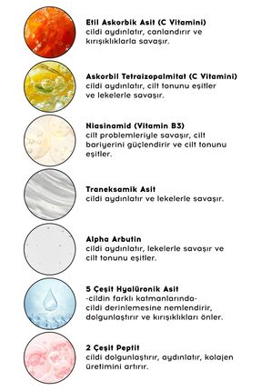 Leke Karşıtı Cilt Tonu Eşitleyici Aydınlatıcı C Vitamini Arbutin SOS Serum | Tüm Cilt Tipleri Image 3