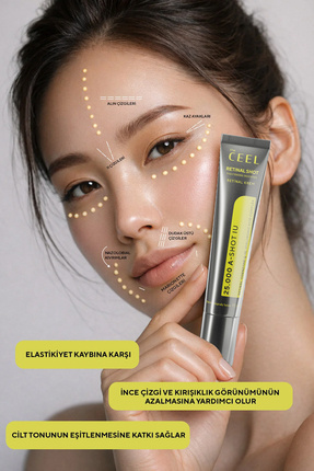 Retinal Shot %0,1 Onarıcı & Aydınlatıcı Booster Krem Azelaic Acid, Q10, 7x Hyalorunic Acid 15 ml Image 2