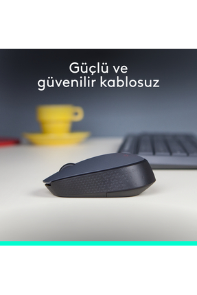 M170 USB Alıcılı Kablosuz Kompakt Mouse, Gri 910-004642 Image 1