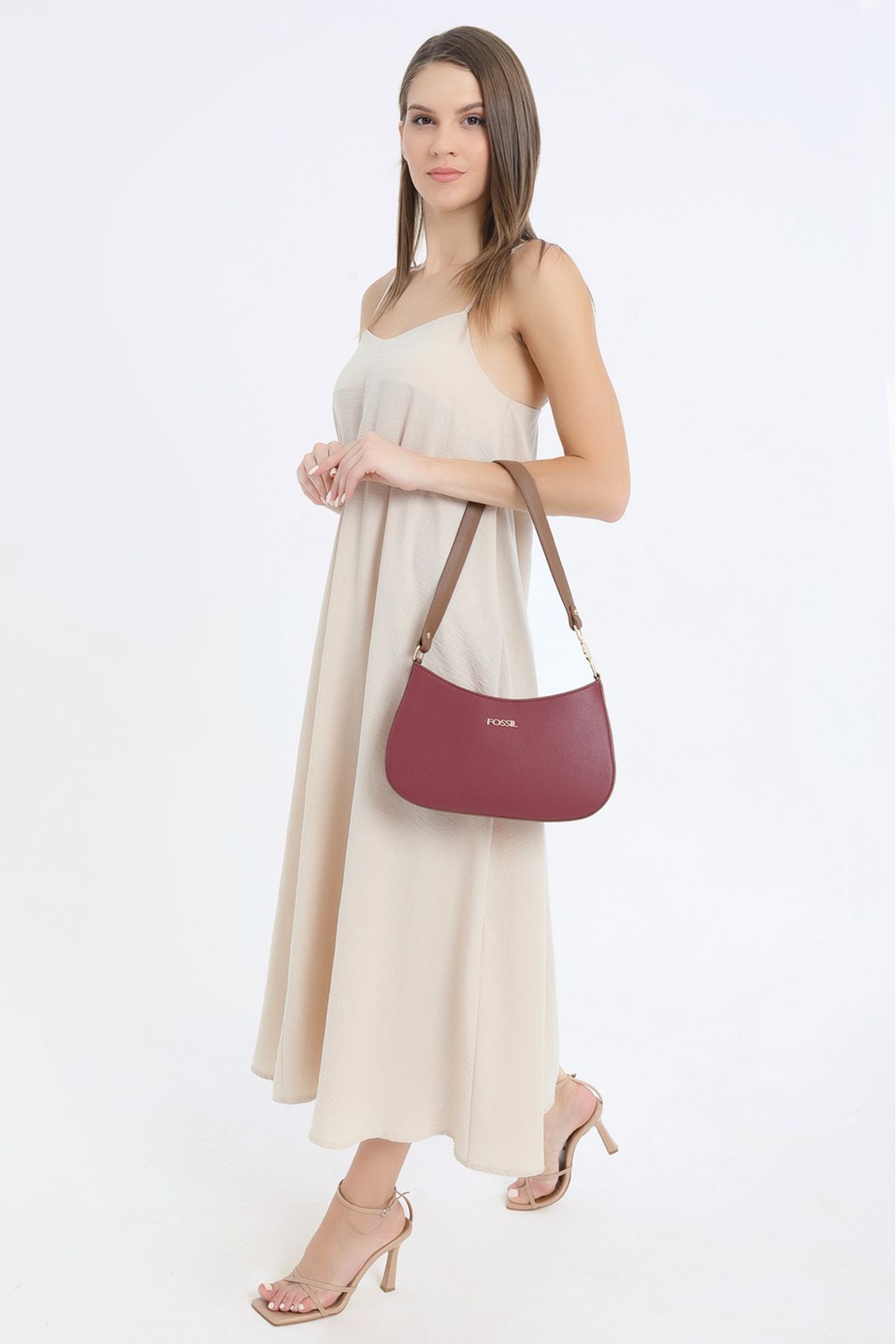 Fossil 2024 red handbag