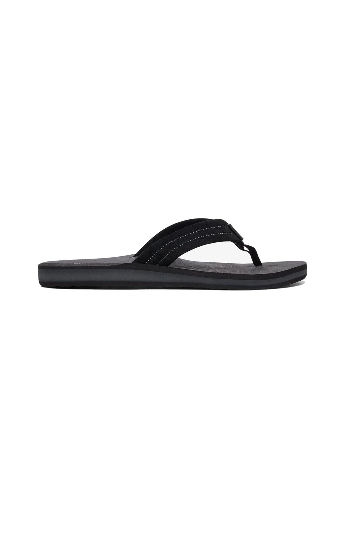 Quiksilver men's carver clearance suede flip flops