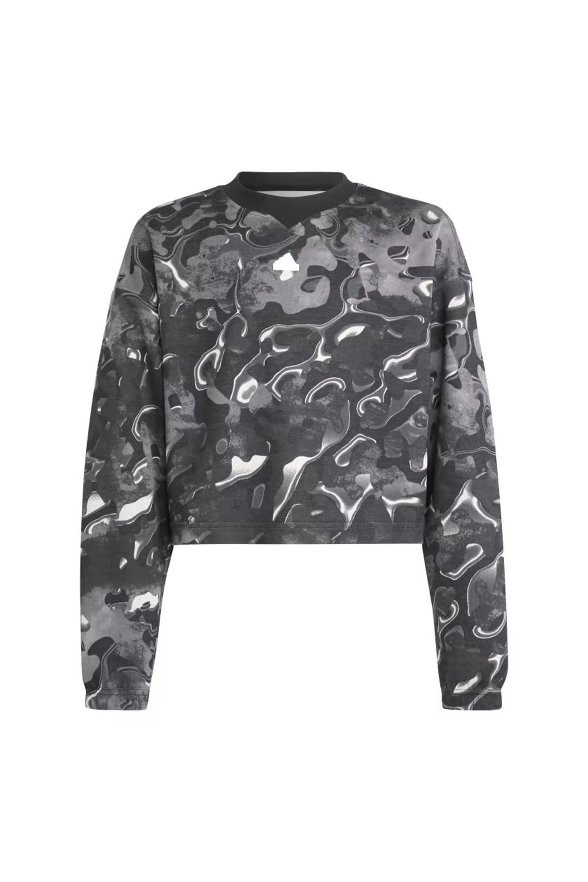 adidas Women s Gray Casual Style Sweatshirt Trendyol