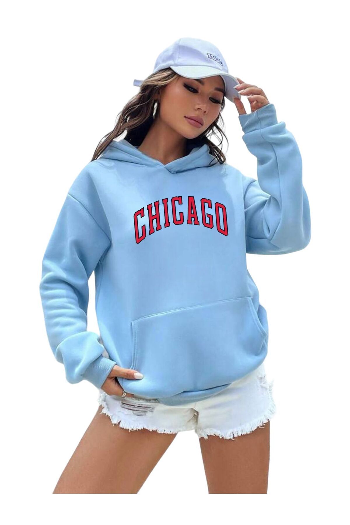 Chicago bulls light blue hoodie hotsell