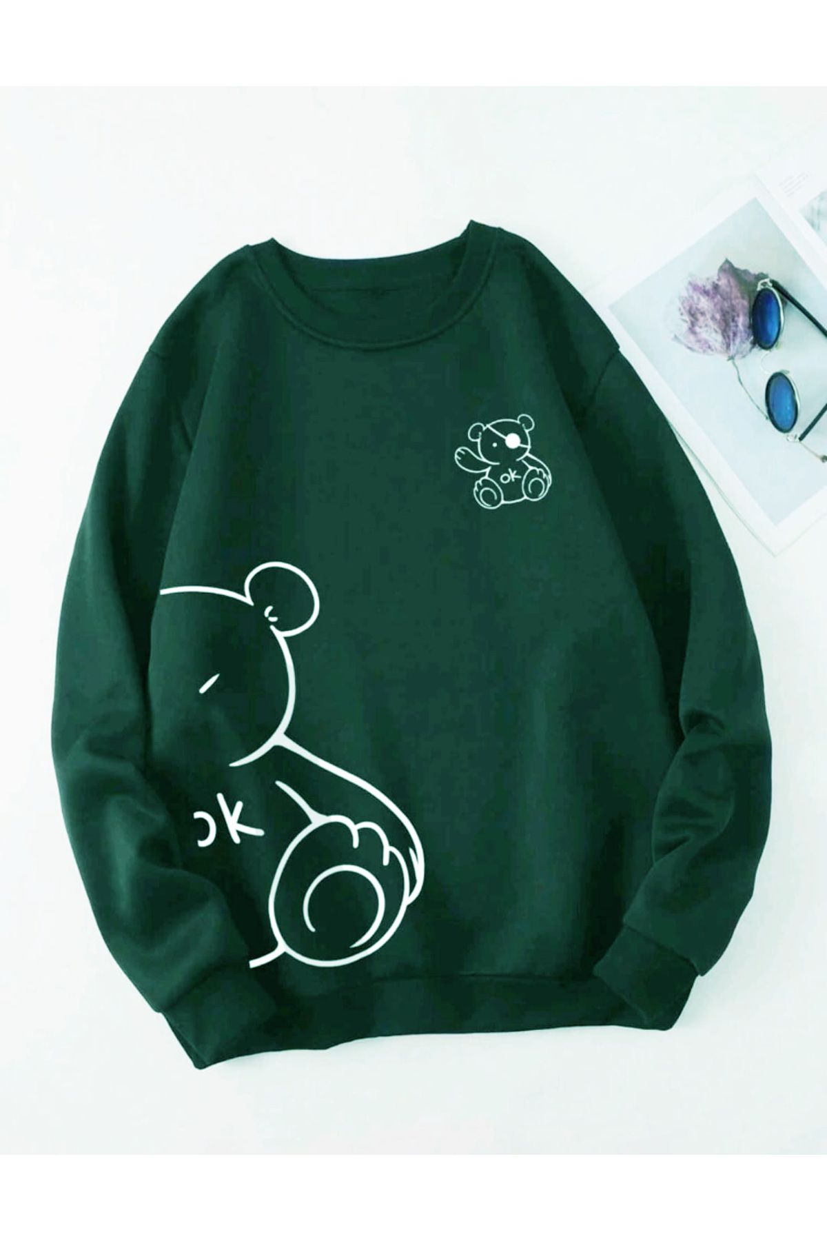 Cute top oversized crewnecks