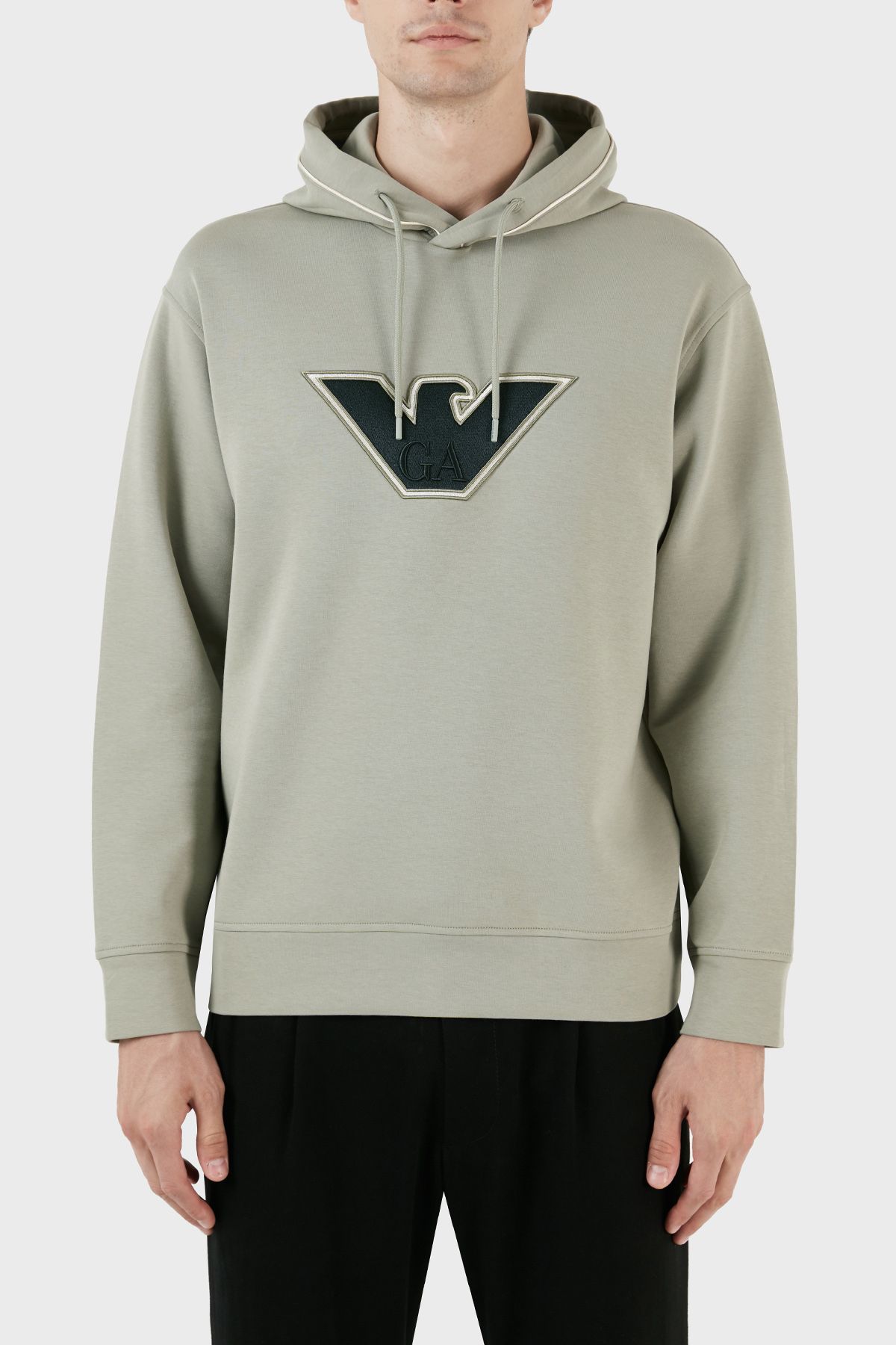Armani green sweatshirt new arrivals