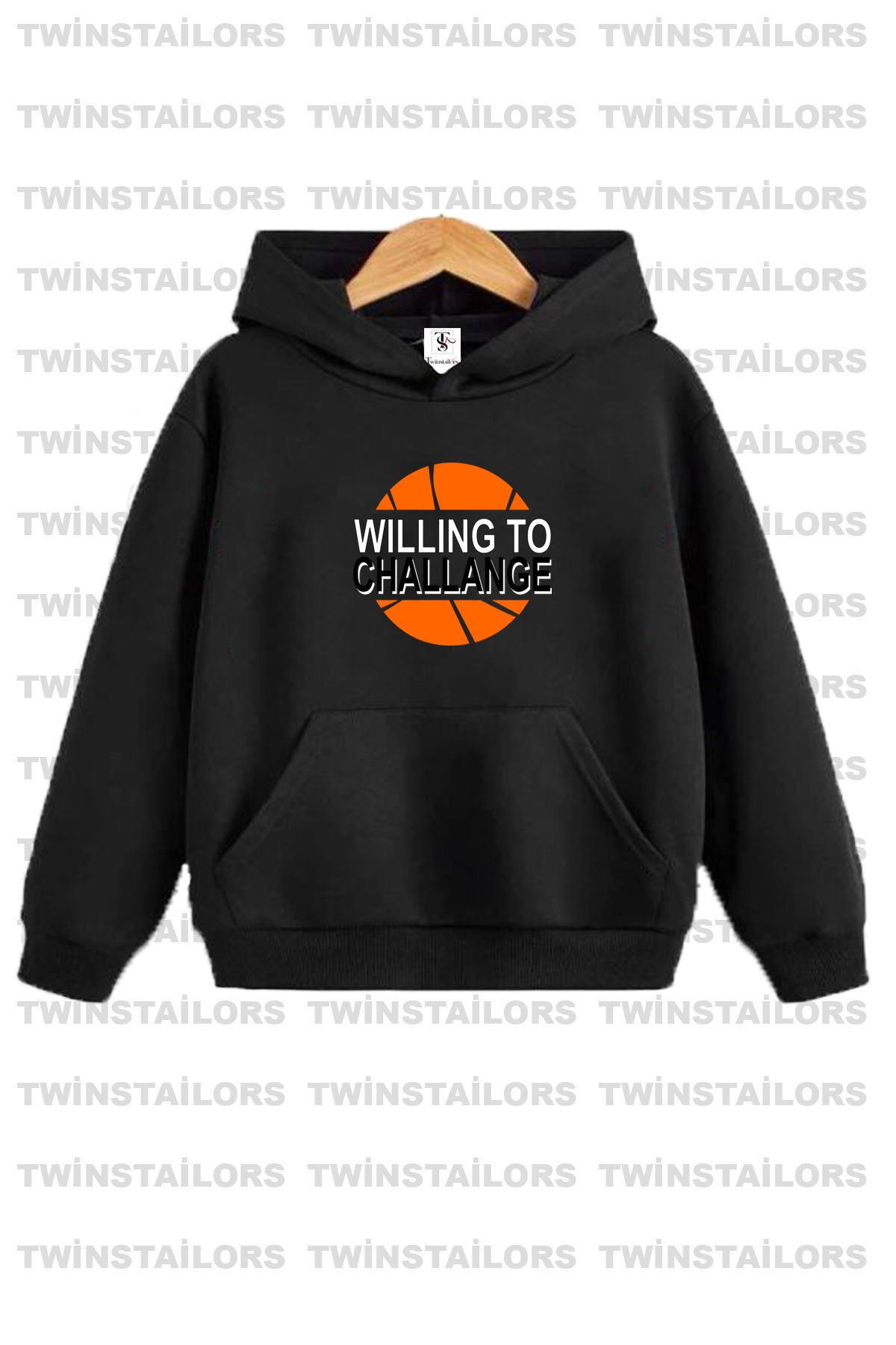 twins tailors High School Printed Unisex Double Pack Black Grey
