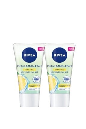 Perfect & Matte Effect C Vitaminli Yüz Bakım ve Yüz Temizleme Jeli 50 ml *2 Adet Image 0