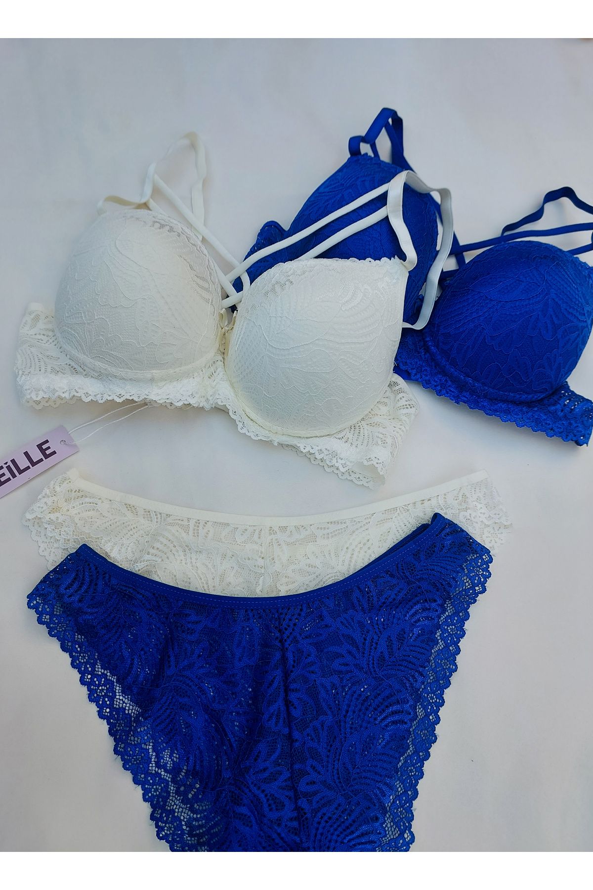 Mystique Feminine Bra Set Underwear Women's Underwire Padded 2-Piece Bra Set  - Trendyol