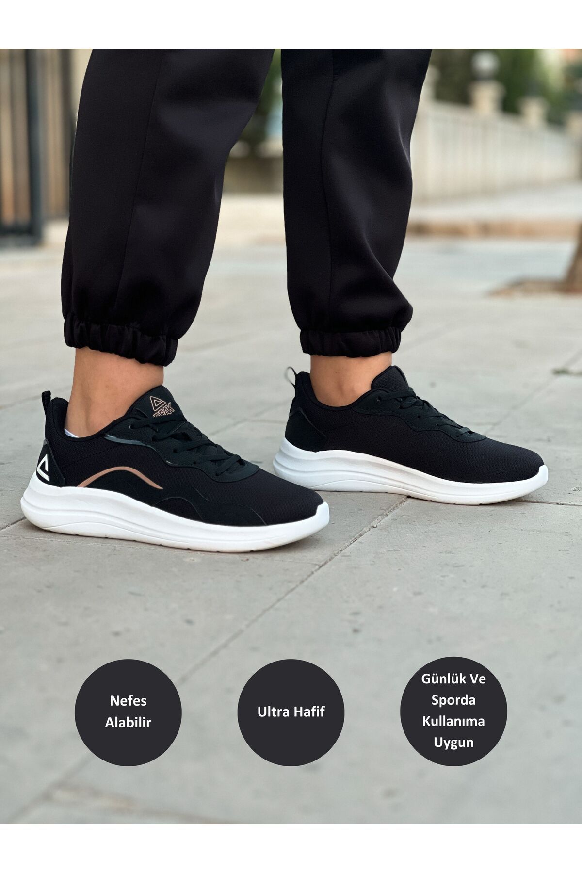 Womens black non slip tennis shoes store