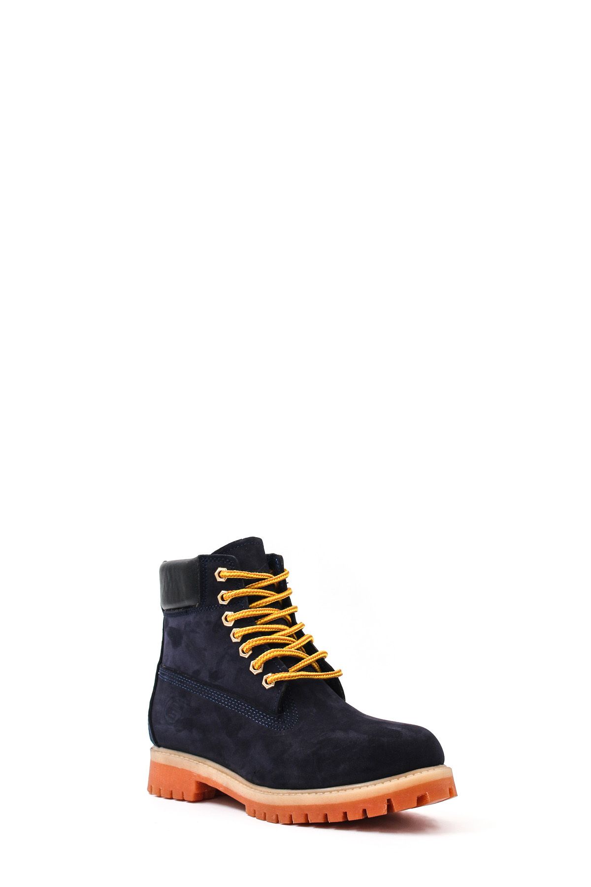Ayakkab hane Quality Nubuck Genuine Leather Navy Blue Men s