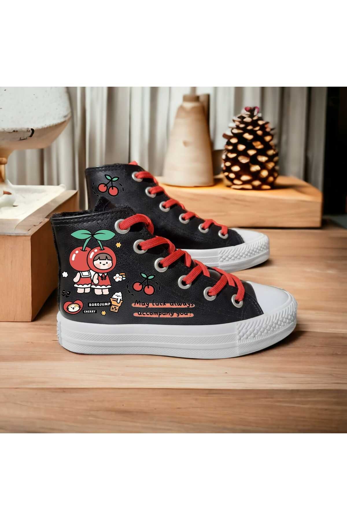 Converse with store wool inside