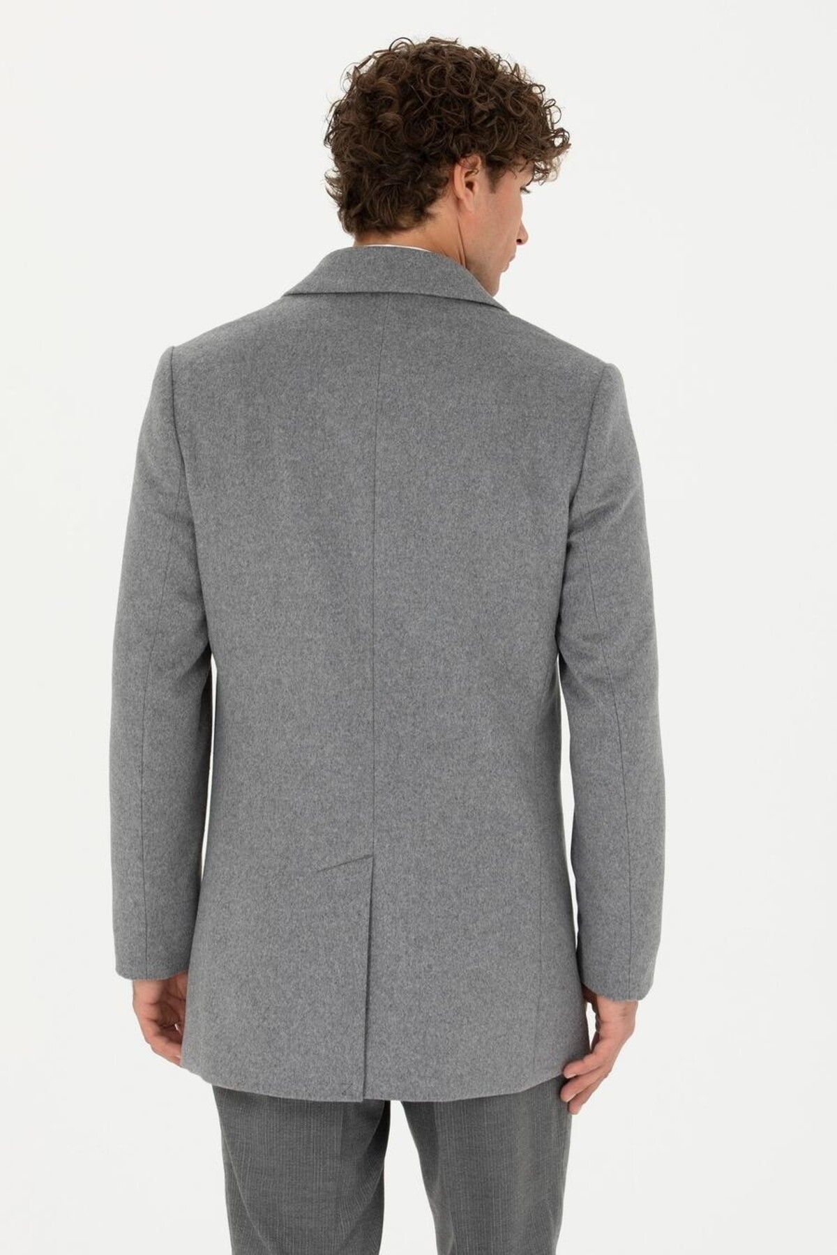 Pierre cardin wool coat on sale