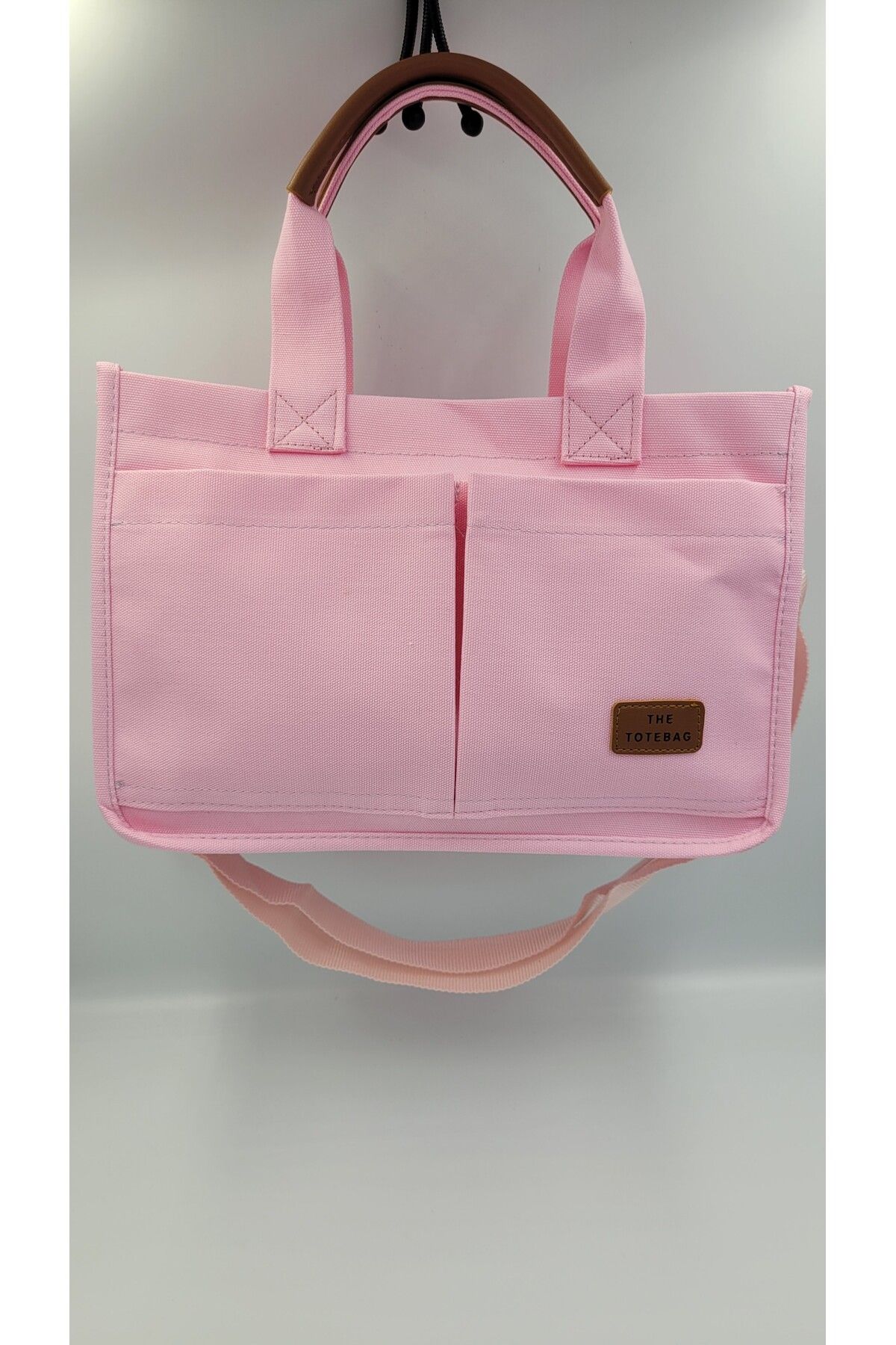 Dusty pink tote bag outlet