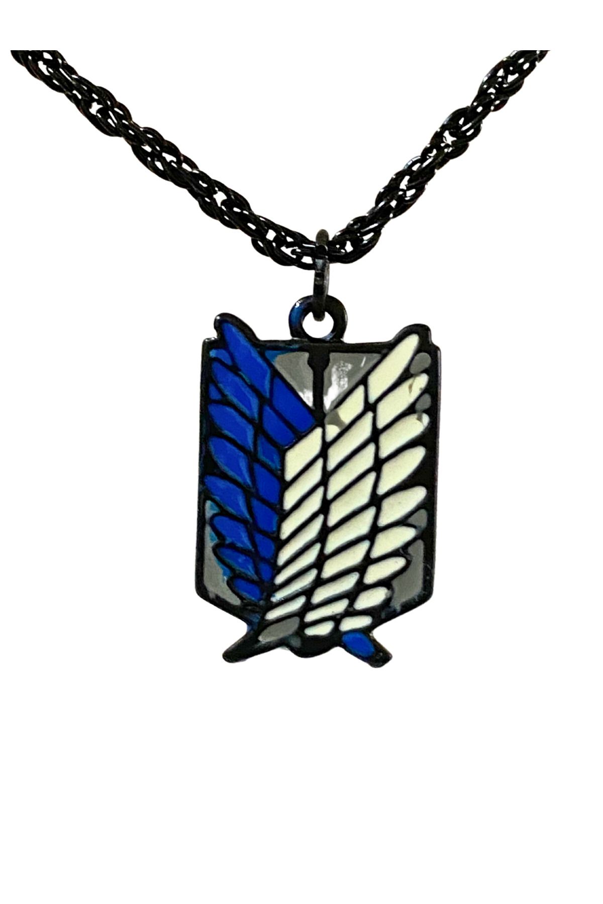 DailyFashion Antique Silver Plated Unisex Anime Attack On Titan