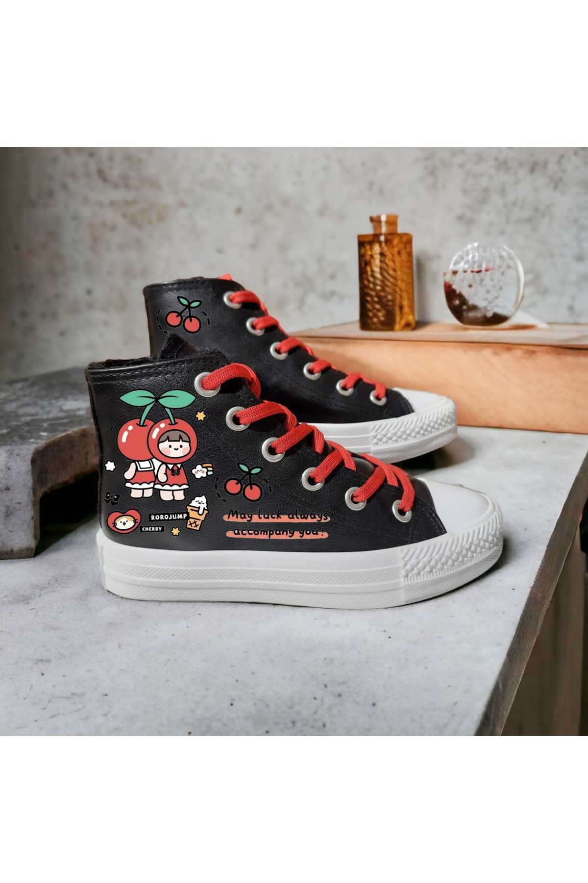 Converse with store wool inside