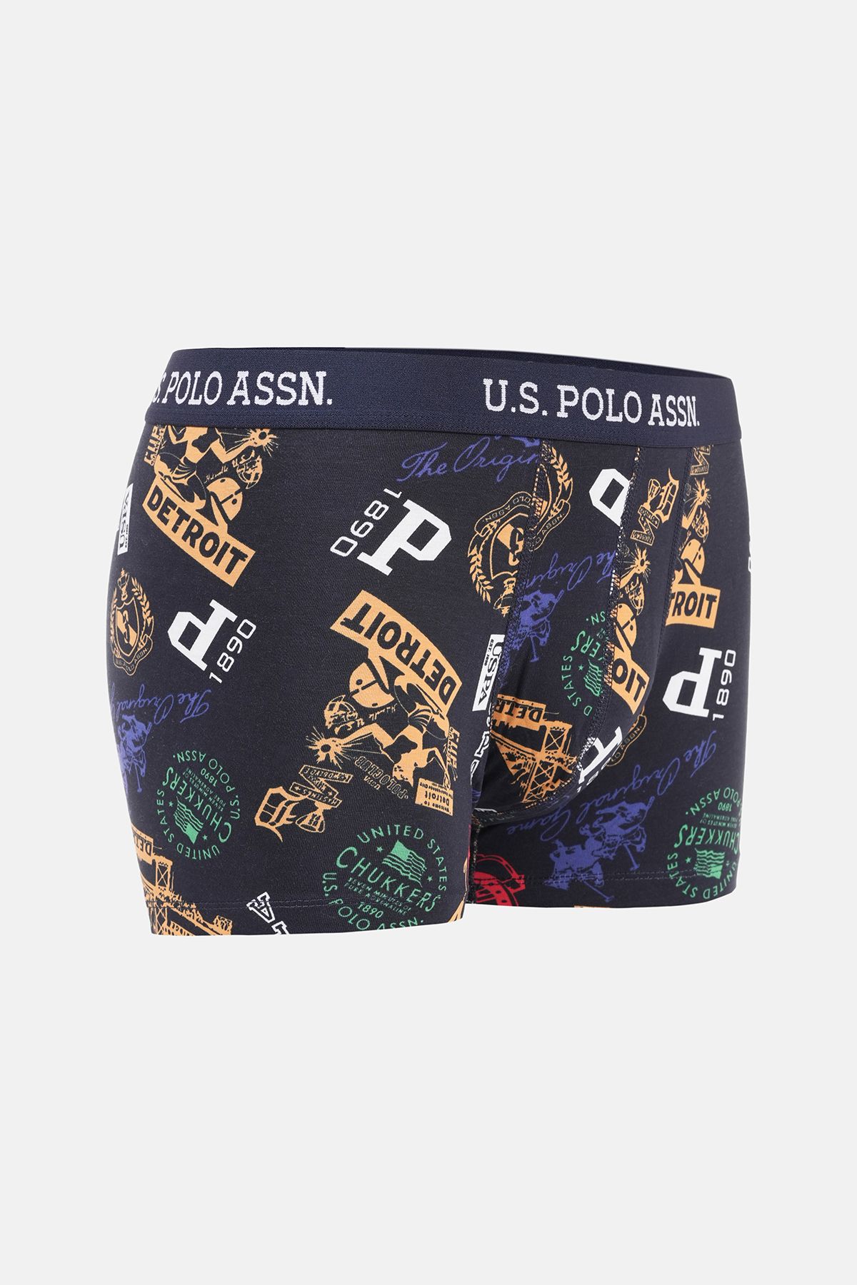 U.S. Polo Assn. Base. Polo Assn Men's 2-Piece Plain Color-Printed