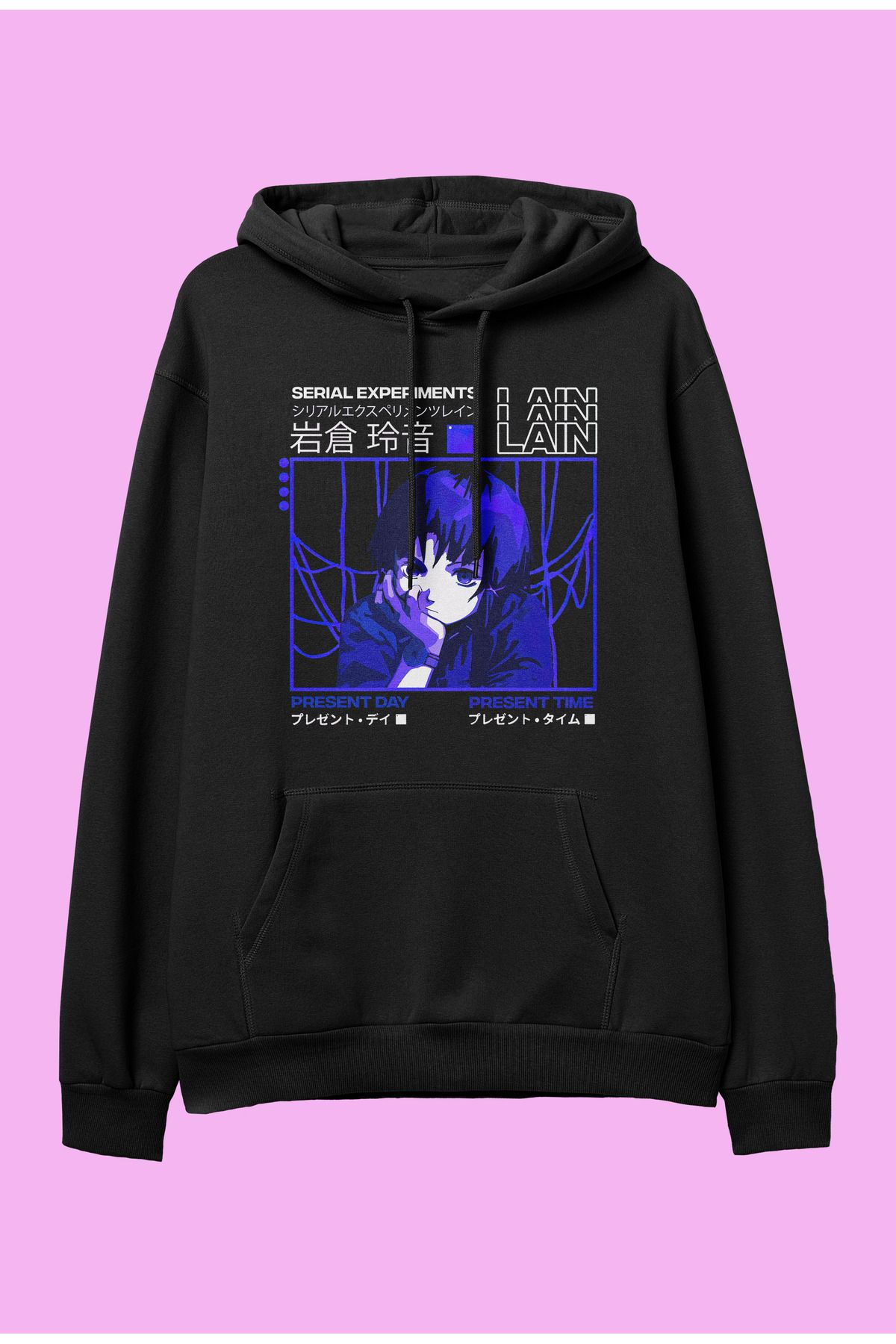 Serial experiments top lain hoodie