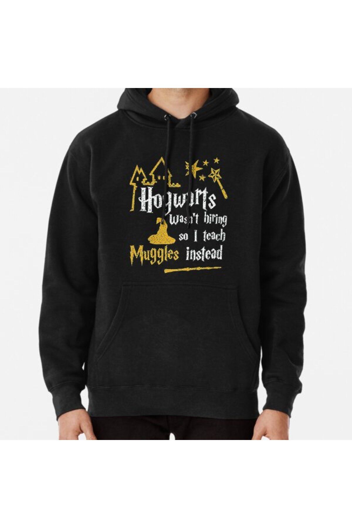 ZOKAWEAR I Teach Muggles Instead Funny Printed Sweatshirt Hoodie