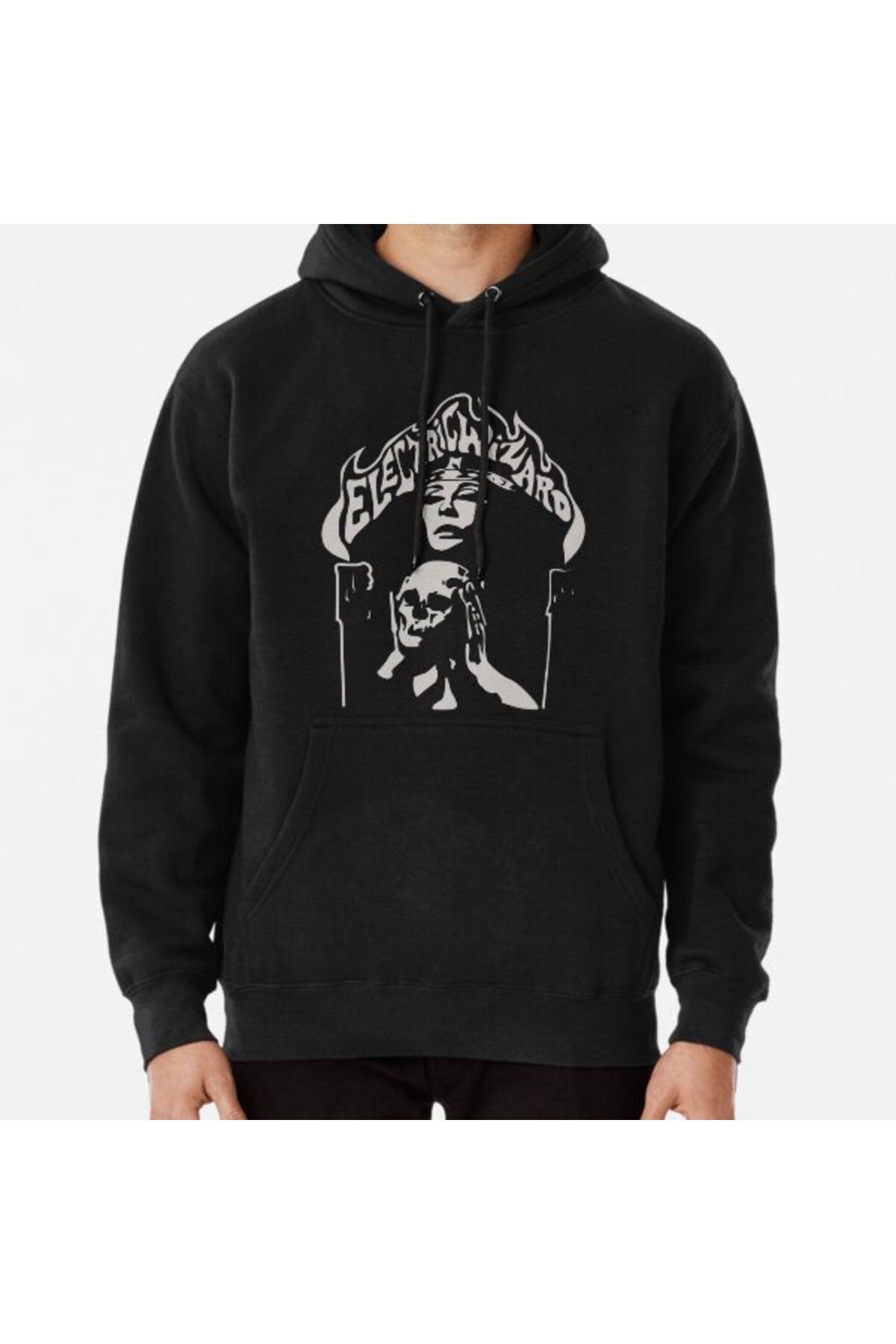 ZOKAWEAR Electric Wizard Printed Sweatshirt Hoodie Trendyol