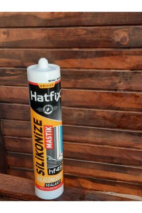 5 Adet Hatfix Silikonize Beyaz Mastik 450gr (hf-450) Image 1